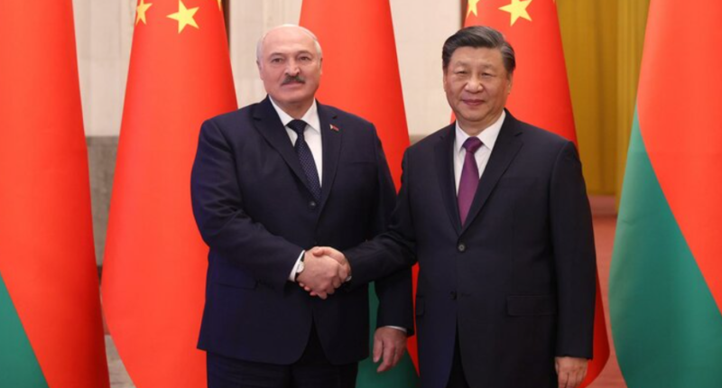 військова допомога з Китаю до Білорусі