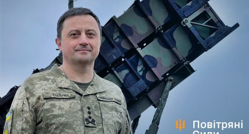 Командувач ПСУ показав ЗРК "Patriot" в Україні