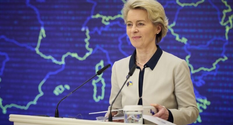 Урсула фон дер Ляєн у Києві розповіла про 11 пакет санкцій проти РФ