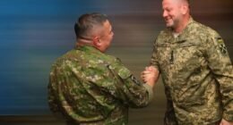 Головнокомандувач ЗСУ Валерій Залужний зустрівся з керівником армії Словаччини Даніелем Змеко