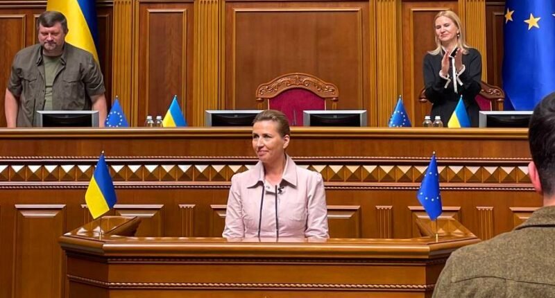 Прем'єр-міністерка Данії Метте Фредеріксен приїхала до Києва