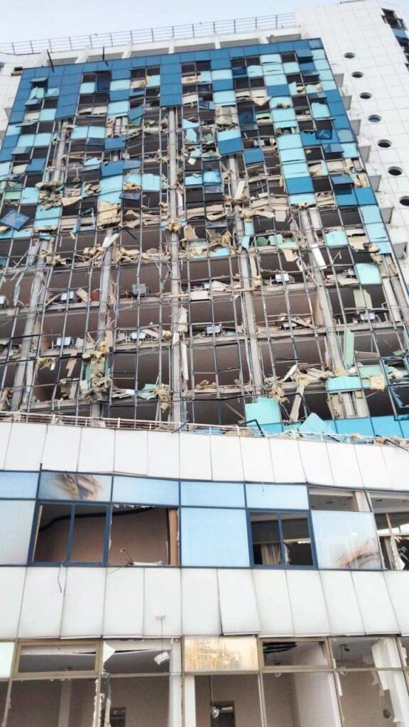 Окупанти обстріляли готель в Одесі