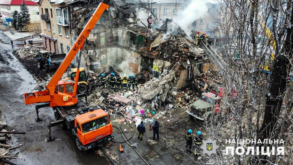 Під завалами Донеччині знайшли тіло загиблого чоловіка