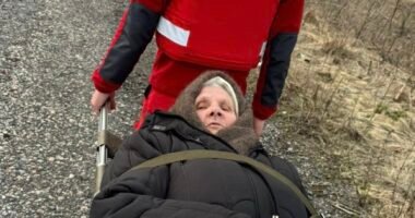 Волонтери обурені, що Верещук використала для піару фото евакуації 90-річної жінки з окупації