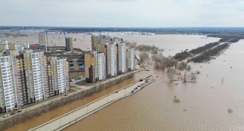 У Росії затопило Оренбург