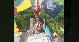 У Києві невідомі пошкодили могили бійців ЗСУ "Да Вінчі", "Джуса" та Петриченка